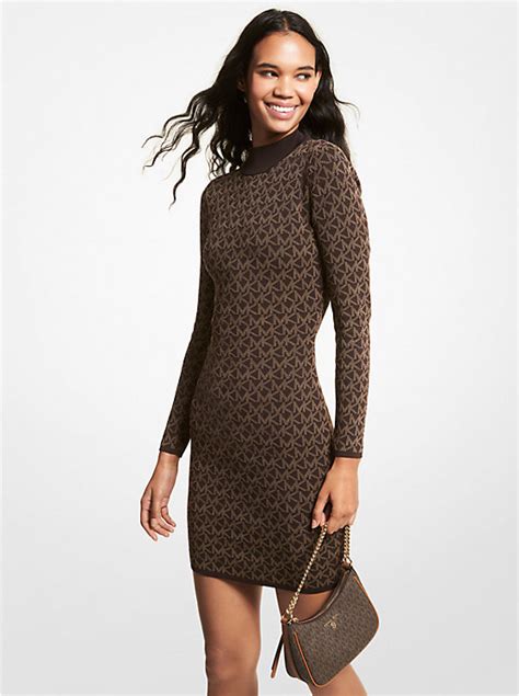 charcoal gray sweater dress michael kors with front zipper|Michael Kors Sweater Dresses for Women for sale .